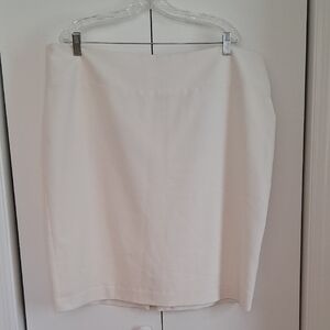 Alfani Cream Pencil Skirt Sleek and Timeless